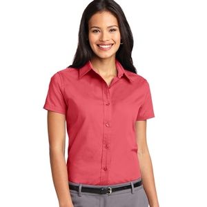  Port Authority® Ladies Short Sleeve Easy Care Shi